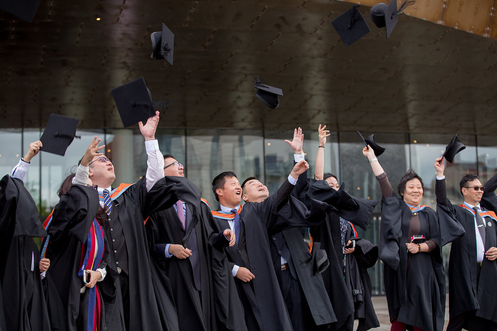 Students graduating