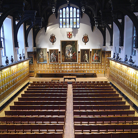 Arden University graduation venue Middle Temple Hall London