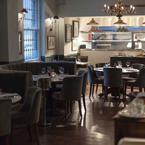Restaurant interior